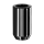 Radmutter M12x1,25 Kegelbund 60° geschlossen schwarz - Sternschlüssel